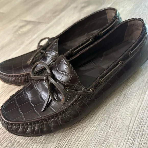 Cole Haan | Shoes | Cole Haan Gunnison Crocembossed Driving  display picture 2